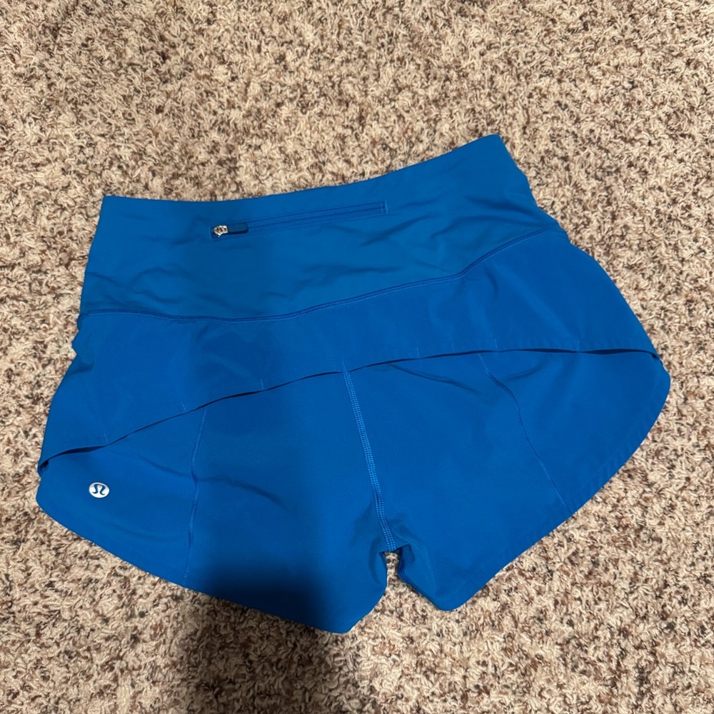 Lululemon speed up high rise shorts